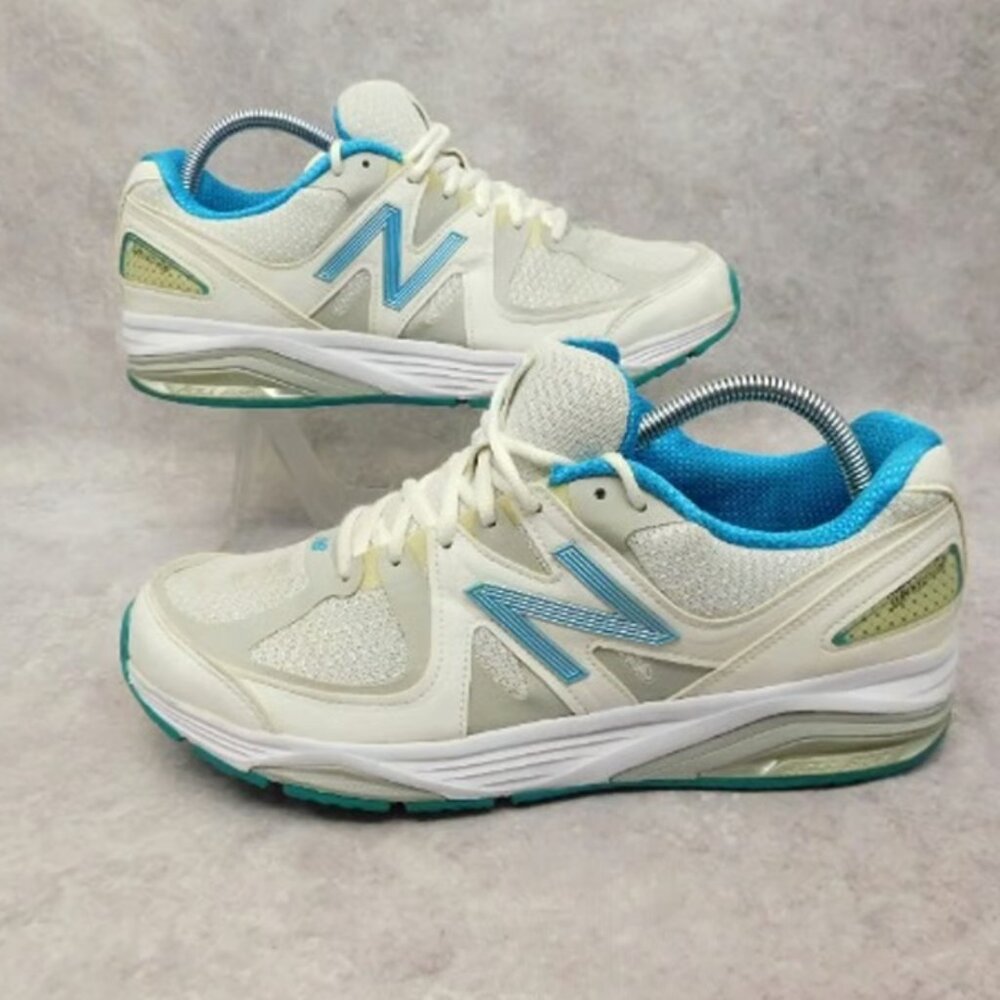 New Balance 1540V2 10.5 Womens USA Made Running Shoe Blue White ENCAP Jogging